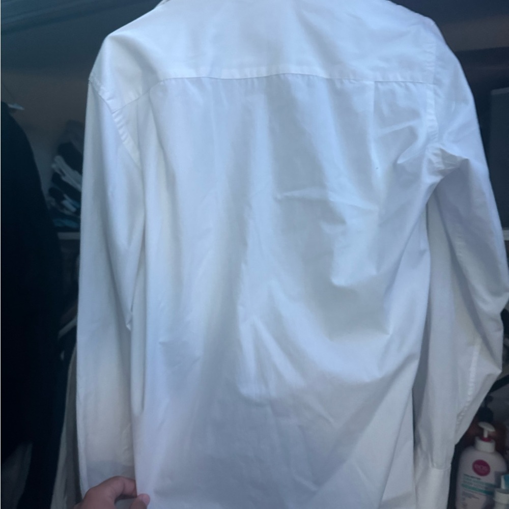 Modena White Button-Up Shirt - Picture 3 of 3
